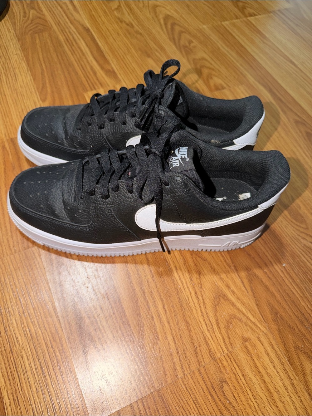 Nike Air Force 1 Low - Black/White Mens size 9.5